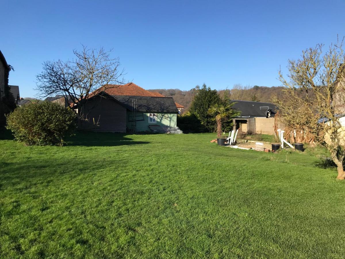 Disponible Pour Le Grand Week-End Du 8 Mai, Grande Maison Pour 12-15 Personnes Avec Jardin, Petanque, Baby Foot, Cheminee Et Barbecue Ganzeville Kültér fotó